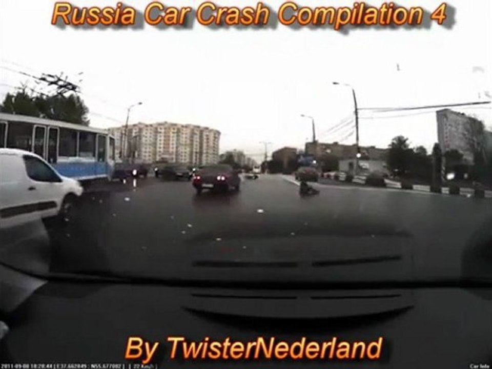 Russische Car-Crash-Compilation # 4