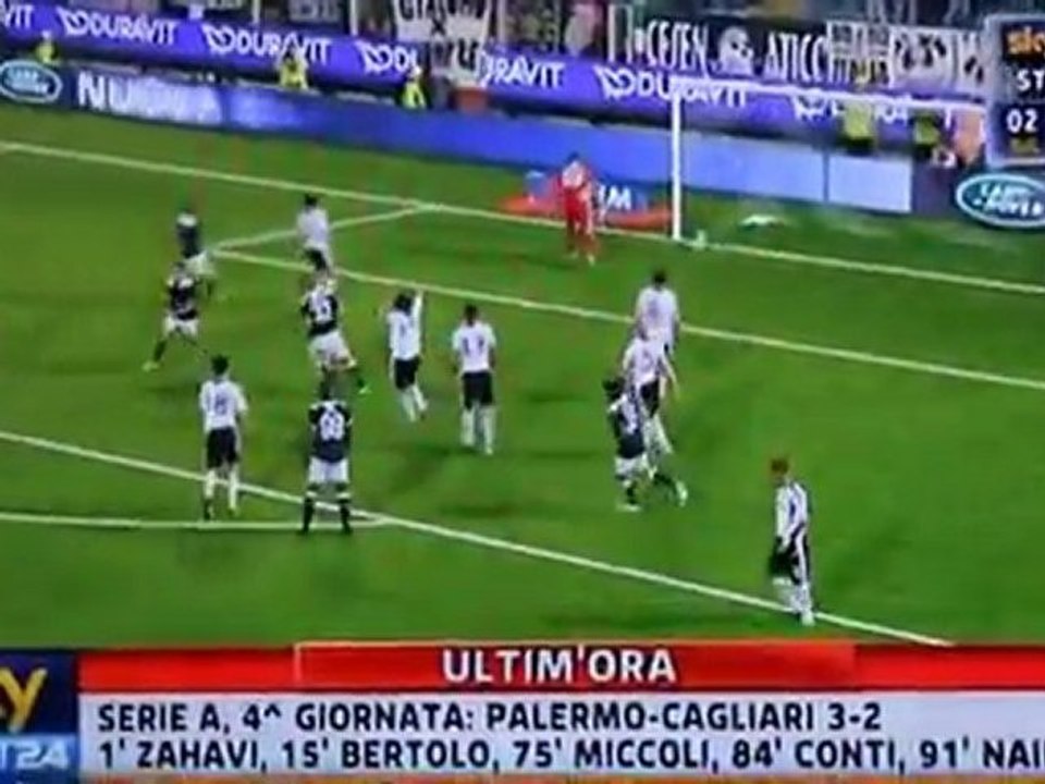 Vong 3 Serie A - Cesena 2-1 Lazio