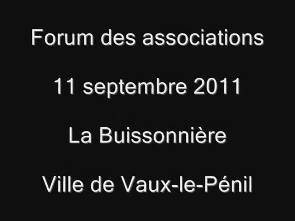 Forum des associations (dimanche 11 septembre 2011)