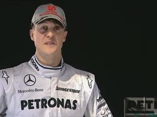 Mercedes GP Team Presentation - Interview Schumacher