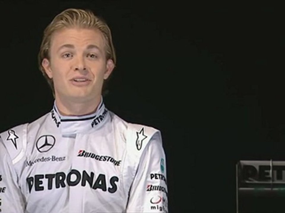 Mercedes GP Team Presentation - Interview Rosberg