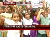 Protests in Telangana: Life paralysed