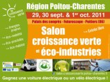 Présentation de la 7ème édition du Salon de la Croissance verte organisé par la Région Poitou-Charentes