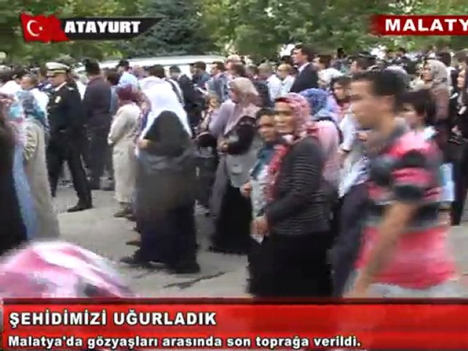 Şehidimizi uğurladık!