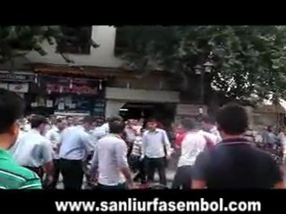 ŞANLIURFA'DA ZABITADAN MEYDAN DAYAĞI