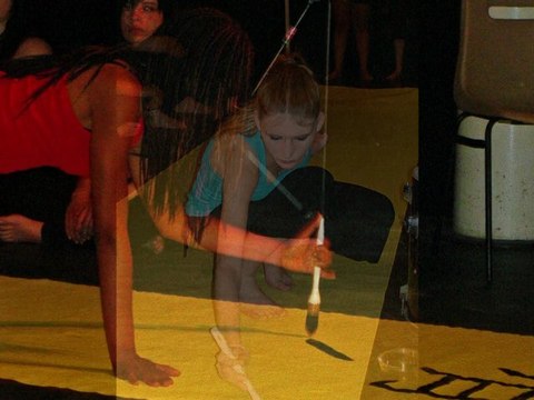 option théâtre lycée de Parentis en Born l'acte inconnu de Valère Novarina