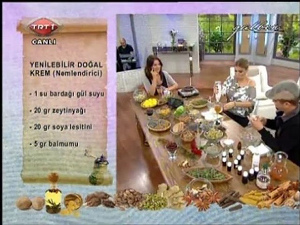 GÜLBEN - Ayhan Ercan'dan Şifalı Bitkiler ve Doğal Gıda Maddelerinden Yapılan Krem Tarifleri 2.Bölüm 21.09.11
