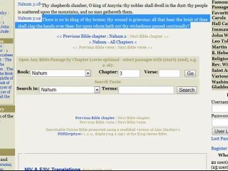 PT1 THERE IS NO HEALING OF THY BRUISE