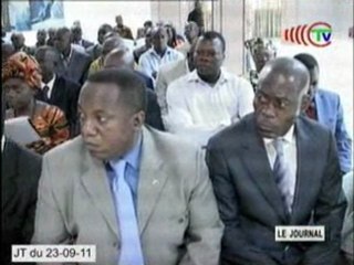 Séjour de travail du président du Sénat à Pointe-Noire
