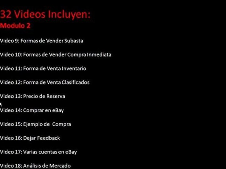 Vender en eBay- Curso Cómo Vender en eBAy