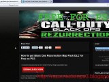 How to Install Black Ops Rezurrection Map Pack Free on PS3
