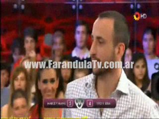 Video del duelo de basquet de Tinelli y Ginobilli vs Tito Speranza y Sebastian