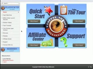 Coffee Shop Millionaire - Inside