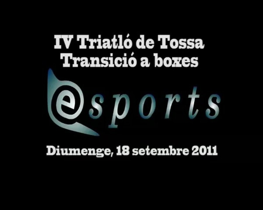 IV Triatló de Tossa. Transició a boxes. 18/09/2011