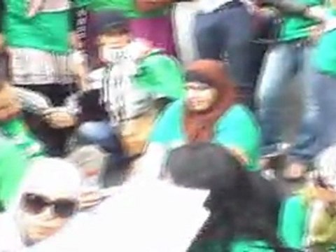 We shall overcome- check point Paris Hotel de ville 9 juillet 2011 Palestine libre! (part2)