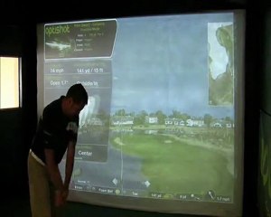 Optishot Golf Simulator Demo Centre