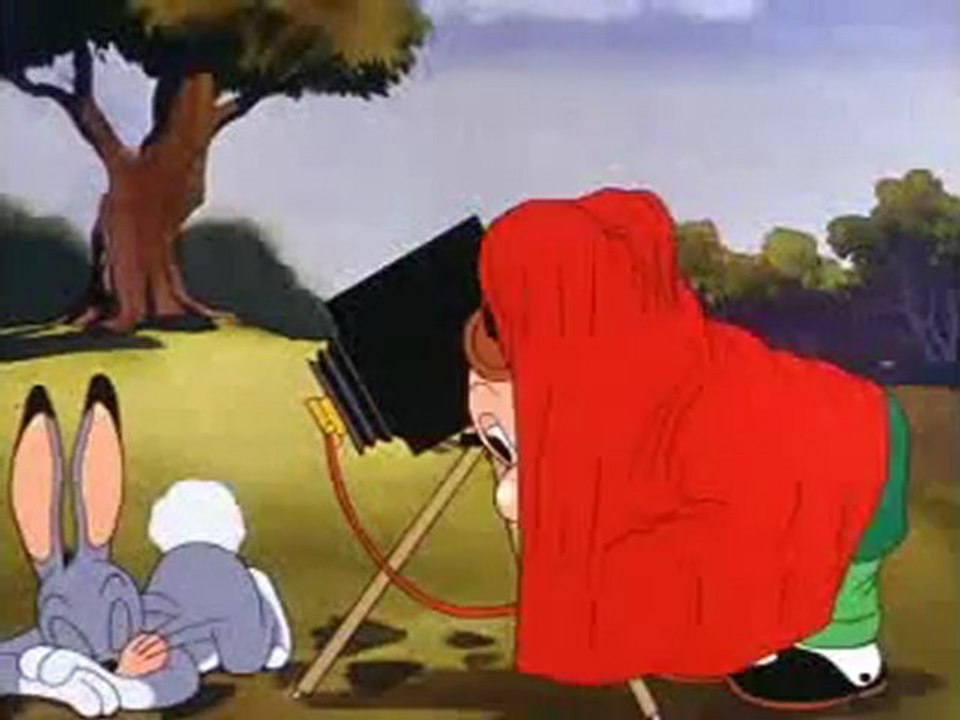 ELMER, APPRENTI PHOTOGRAPHE ( looney tune )