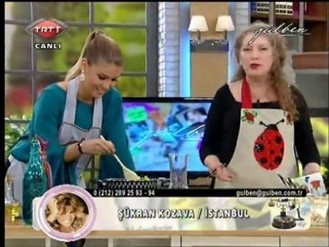 GÜLBEN - Suzan Kardeş'ten Balkan Yemeği Tarifi 22.09.11