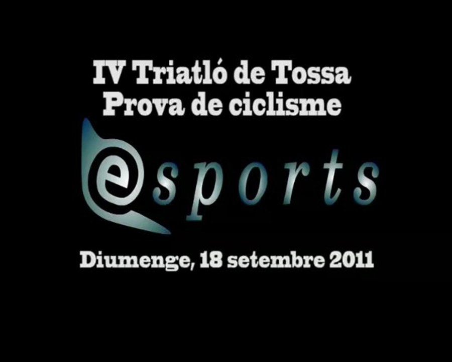 IV Triatló de Tossa. Prova de ciclisme. 18/09/2011