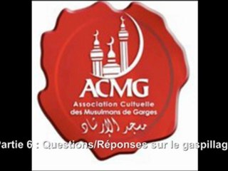 Hassan Iquioussen à Garges Ramadan 2011 : Le gaspillage Partie 6/6