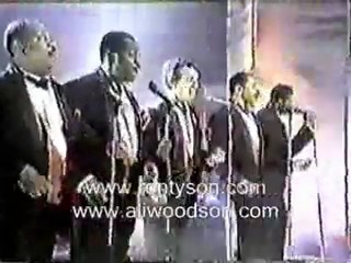 The Temptations perform a remix version of "Get Ready"