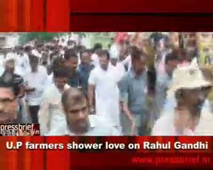 U.P farmers shower love on Rahul Gandhi