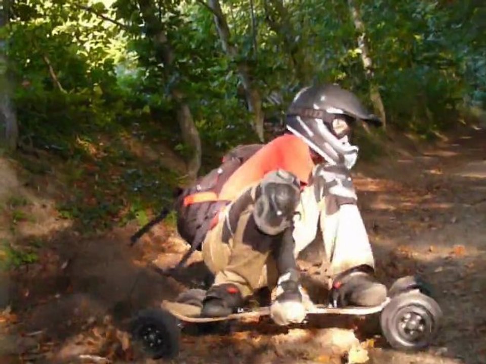 First ride with my mountainboard