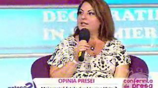 Adina Scurtu @ Conferinta de presa 24.09.2011 01