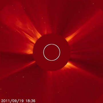 Six éjections de masse coronale en un jour