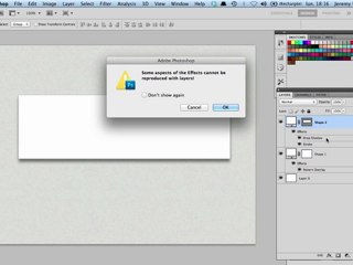 Webdesign - Créer une ombre différente sous Photoshop