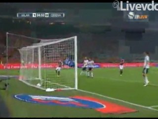 Milan 1-0 Cesena Seedorf 24.09.2011