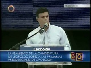 Leopoldo López: ¿Presidente, usted me tiene miedo?