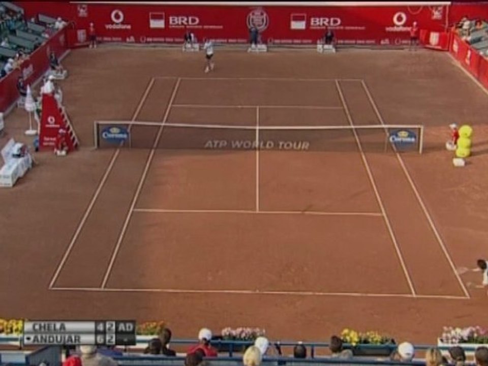 Bukarest - Andujar wirft Chela raus