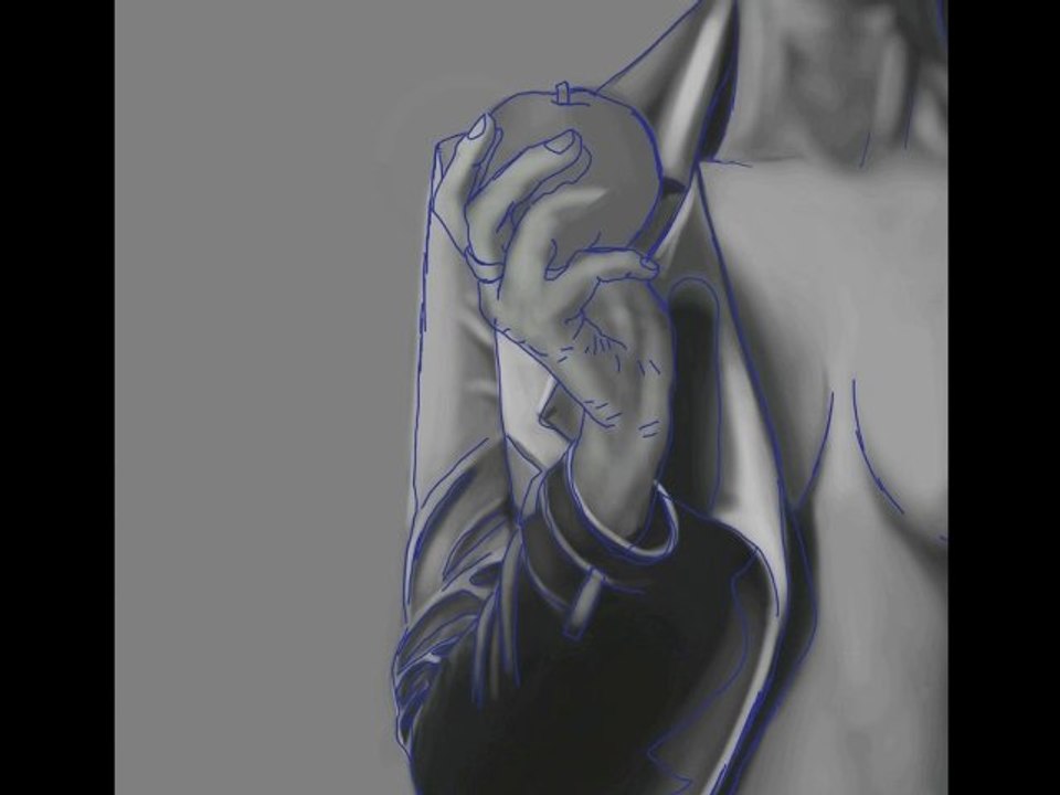 Speed painting mademoiselle k