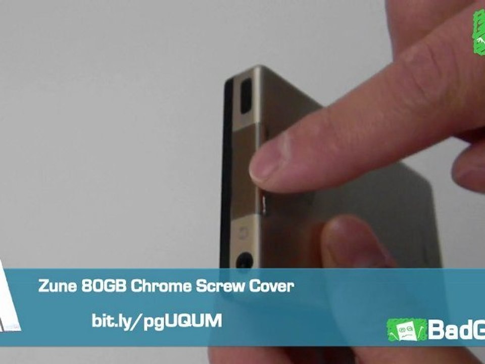 Zune 80GB Chrome Screw Cover