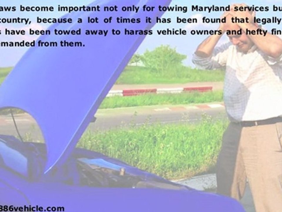 4 Things to Keep In Mind With Regards to Towing Maryland Com