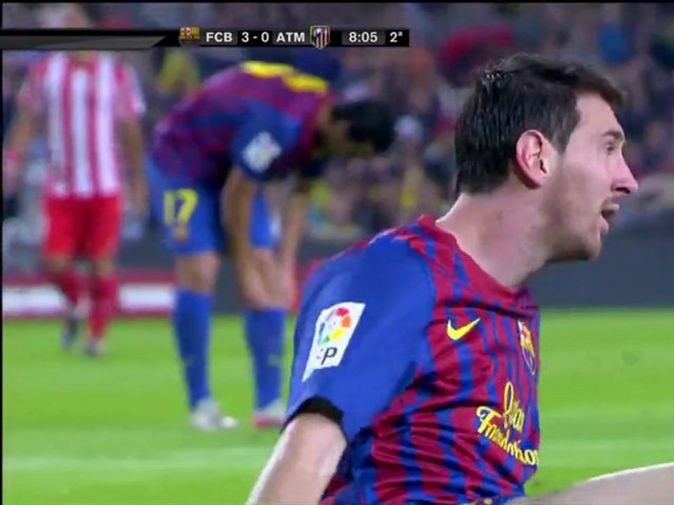 Barcelona - Atletico Madrid 5-0 Highlights HD 24.09.2011
