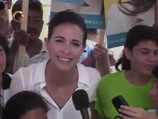 María Corina Machado desde Falcón propone un movimiento nacional para acabar con la inseguridad http://www.globovision.com/news.php?nid=203609