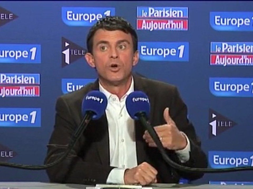 Valls : "Sarkozy avait promis une République irréprochable"