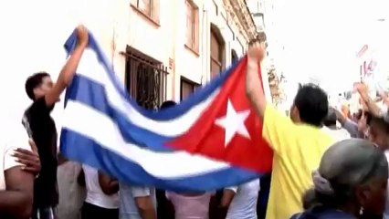 Cuban activist march blocked