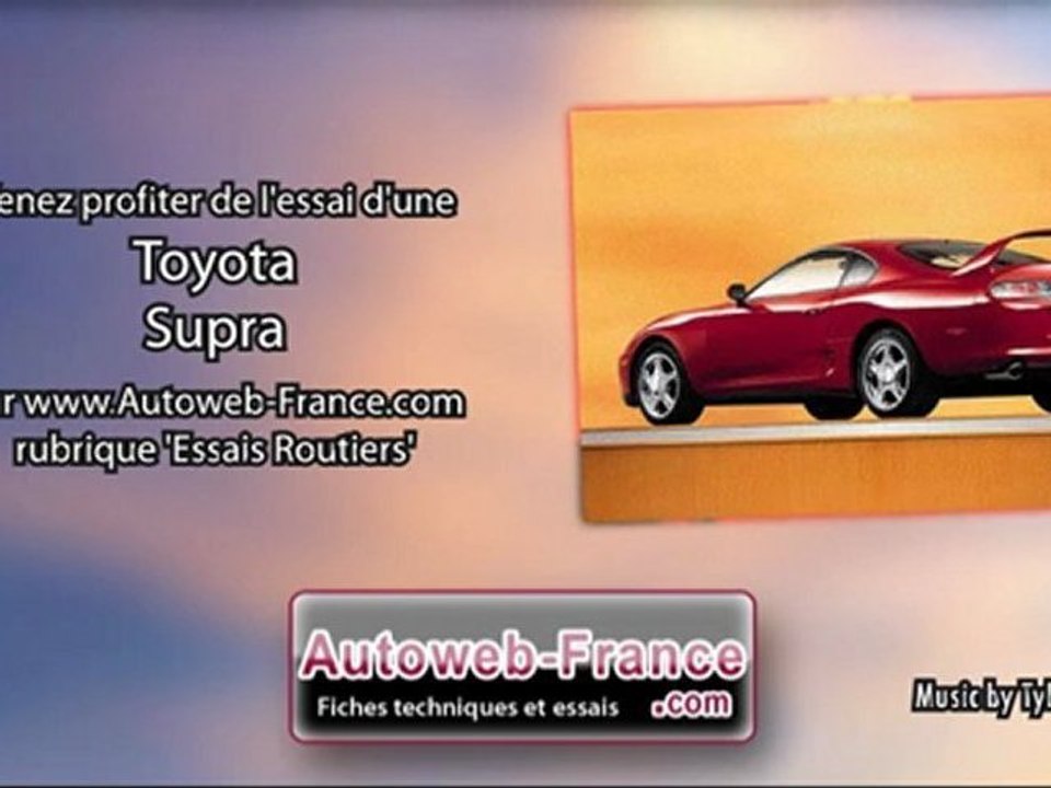 Essai Toyota Supra - Autoweb-France