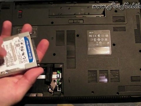 Acer TravelMate 5760G - Come procedere per un parziale smontaggio