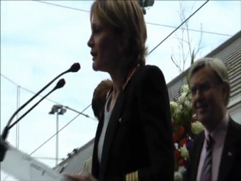 Éternellement KAAS : Discours de Patricia Kaas lors du lancement du Train d'Alzheimer 2011