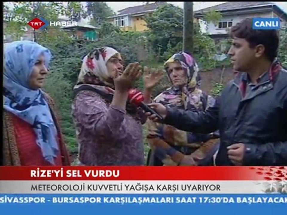 Rize'de Sel