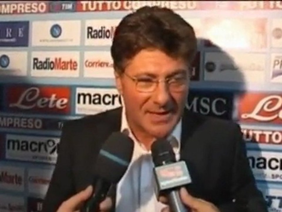 Mazzarri: "Ci e' mancata la zampata"