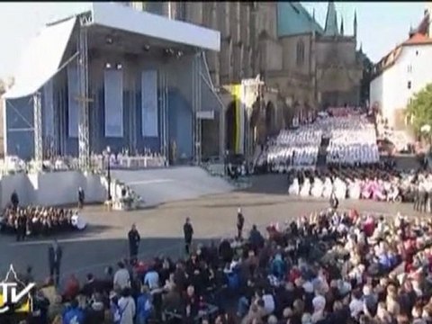Omilia Papei la Sf. Liturghie în Domplatz din Erfurt
