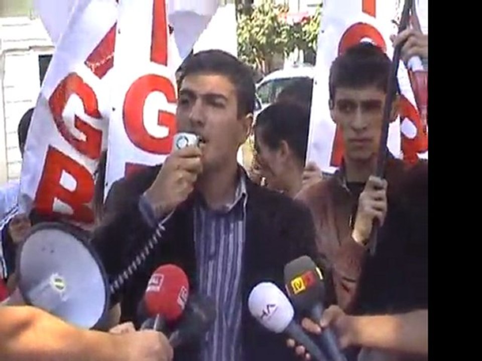 Kayseri TGB Füze Kalkanı Eylemi