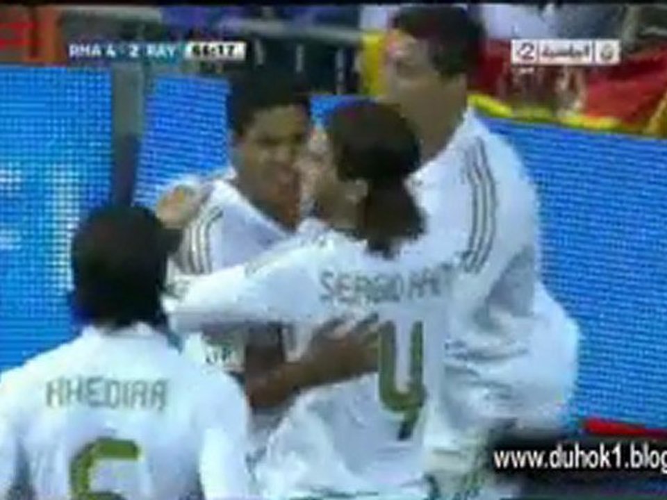 RealMadrid 6 vs 2 Rayo Vallecano 2011