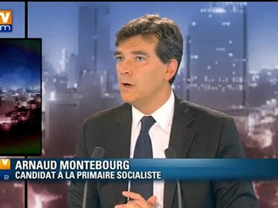 BFMTV 2012 : interview d’Arnaud Montebourg par Olivier Mazerolle