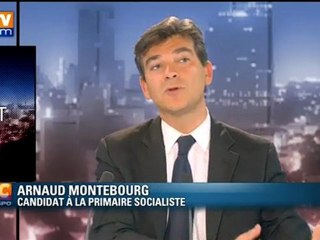 BFMTV 2012 : l’interview Le Point, Arnaud Montebourg